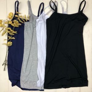 ‼️4 PACK!!!‼️ Spaghetti Strap Tank Tops Size Small